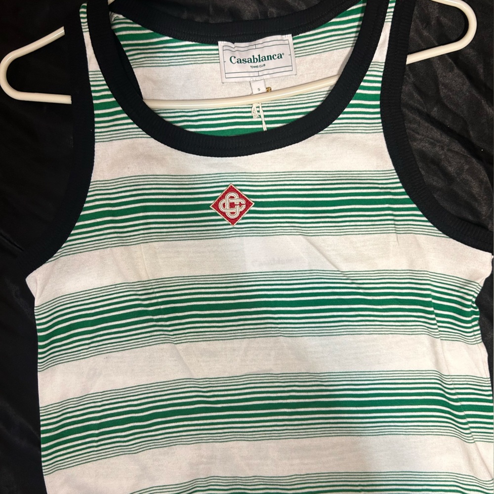 Casablanca tank top (Unisex) fits like a small